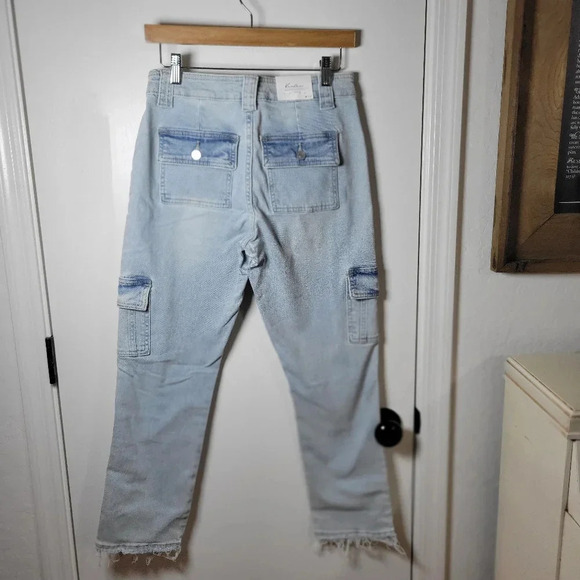 KanCan Felicity High Rise Slim Straight Leg Cargo Utility Gorpcore Pants 27 NWT - Picture 5 of 7